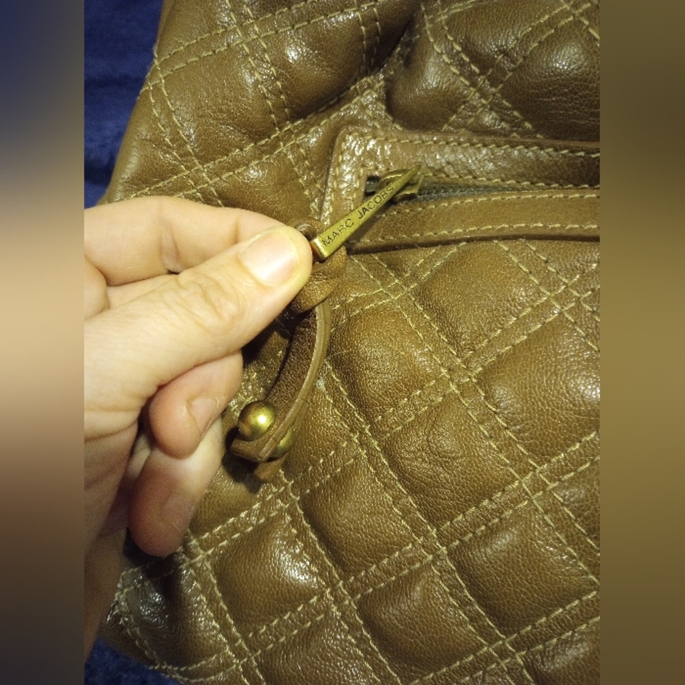 Marc Jacobs handbag, vintage, large, brown, Great used condition, some wear - Picture 4 of 14
